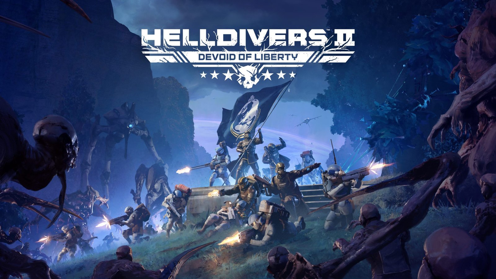 Helldivers 2 توفرت الحين على PlayStation Plus مع تحديث Devoid of Liberty