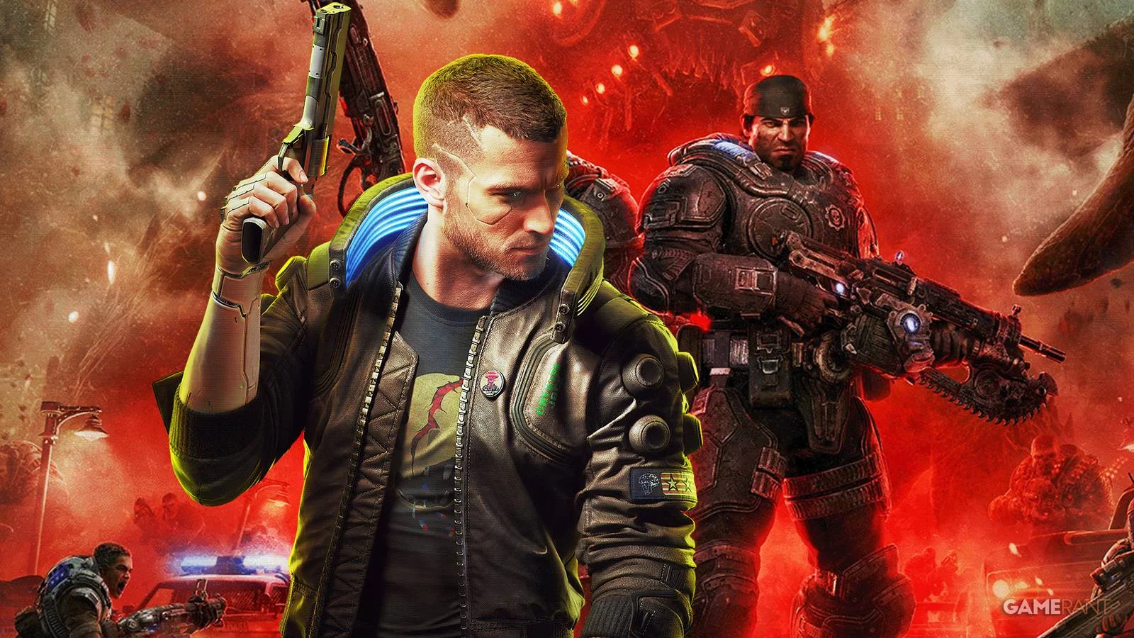 Cyberpunk 2077 يتفوق على Gears of War: E-Day في تصنيفات Steam