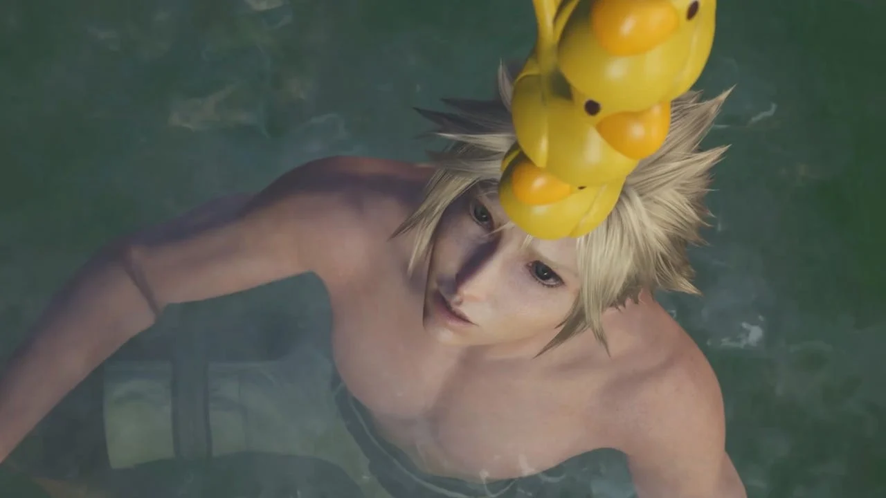 ميزة الينابيع الحارة في لعبة Final Fantasy 7 Revelation تقدم زيادات في القدرات وأزياء سباحة قابلة للفتح