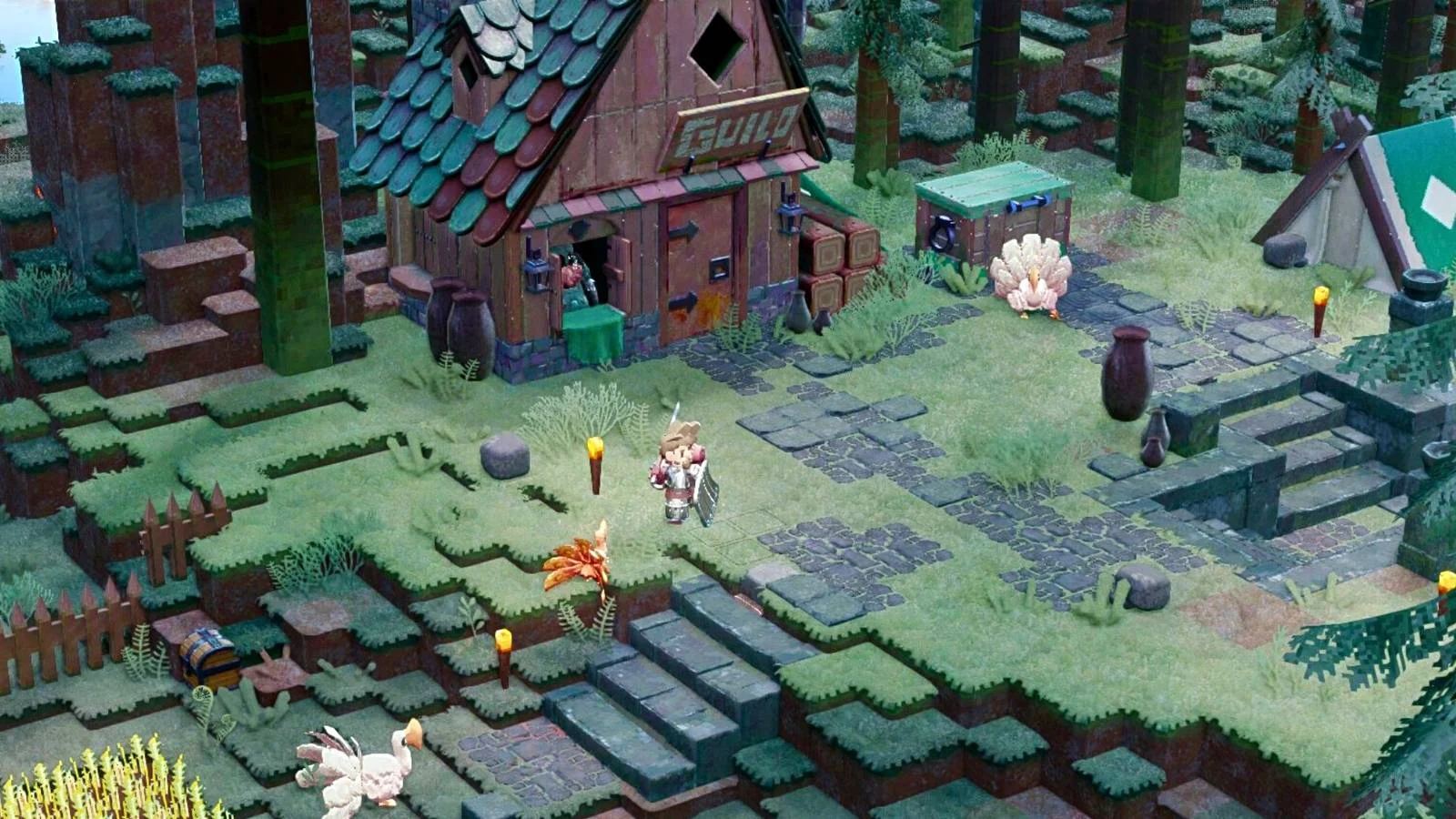 Direland: An Isometric Voxel Sandbox Aiming for 2027